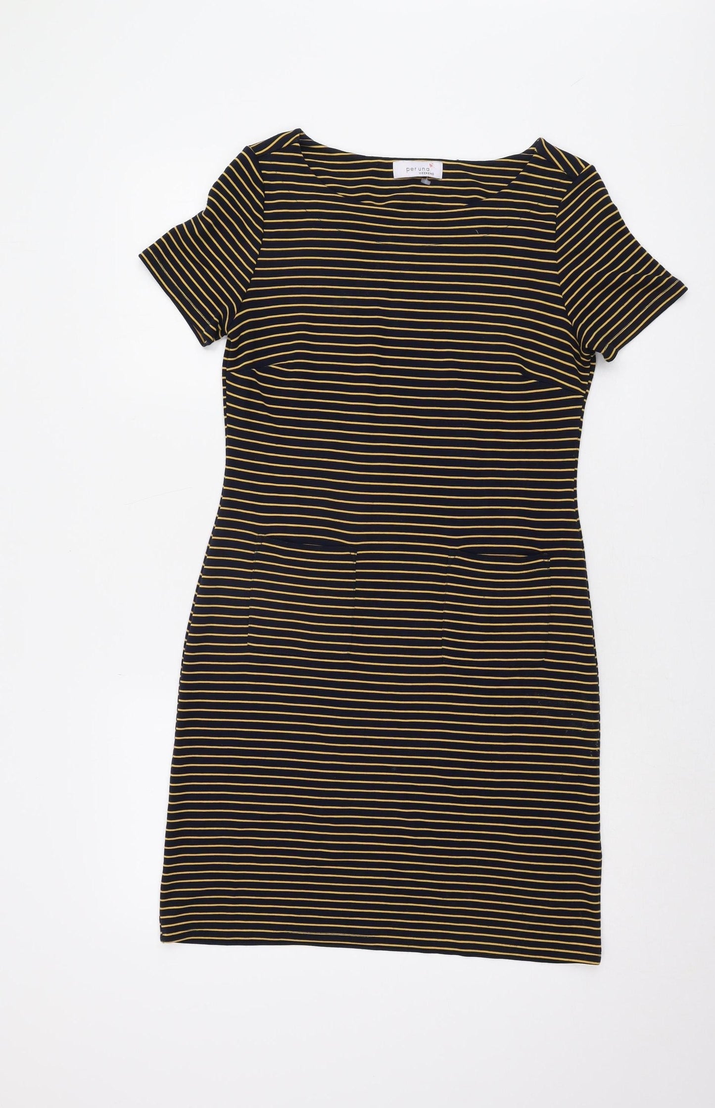 Marks and Spencer Women's Striped Sheath Dress Size 8