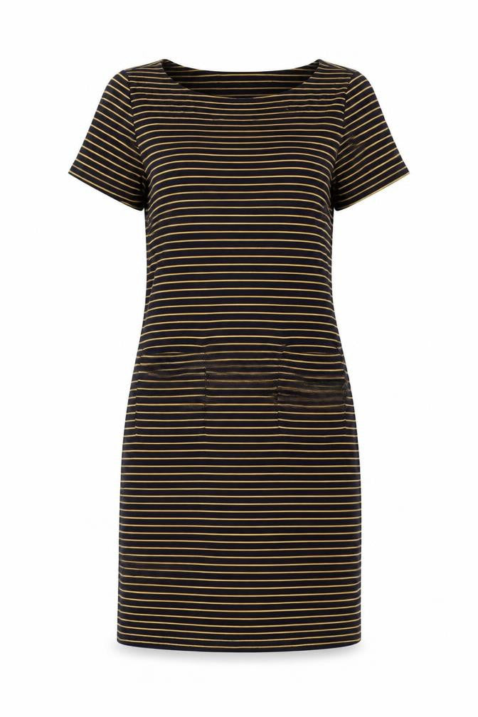 Marks & Spencer Women's Striped Sheath Dress Size 8