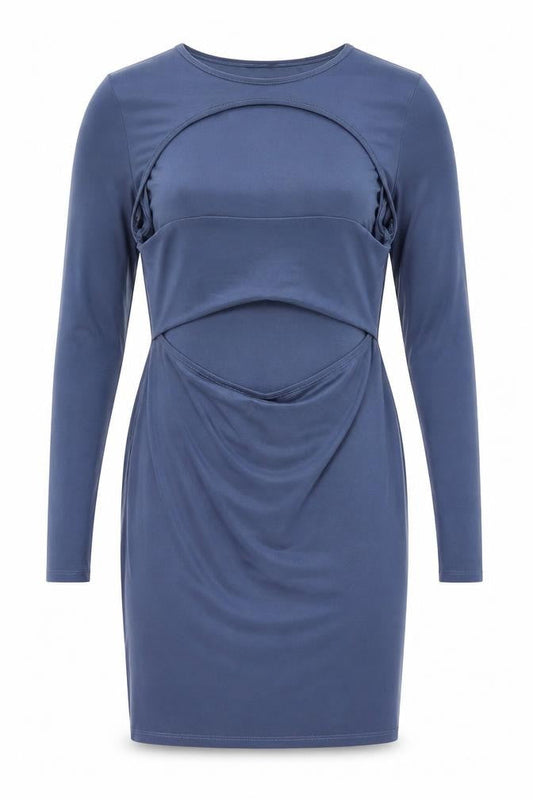 PRETTYLITTLETHING Women's Blue Dress Size 14