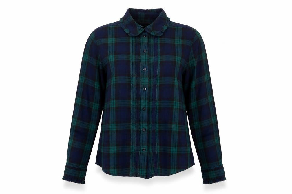 Miss Selfridge Women's Multicoloured Button-Up Shirt