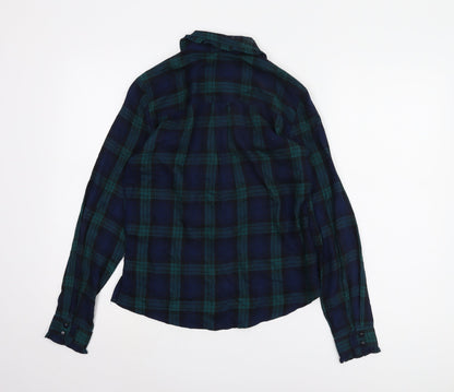 Back view of Miss Selfridge Women's Multicoloured Button-Up Shirt