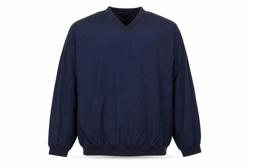 IZOD Men's Blue XL V-Neck Sweatshirt with Logo