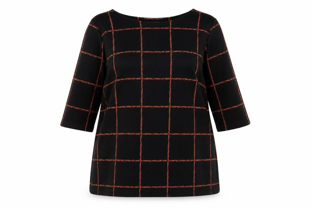 Laura Ashley Women’s Black Tunic Check 16