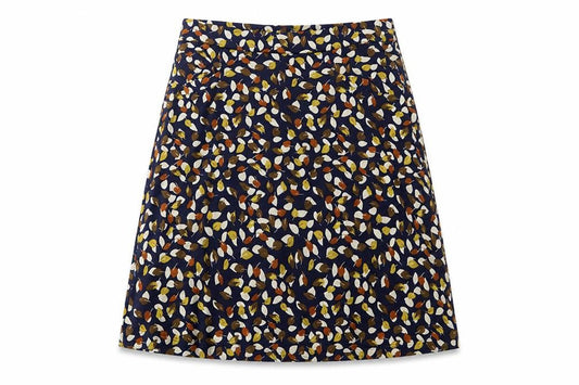WoolOvers Women's Multicoloured Floral Skirt L