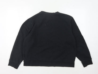 Hurley Womens Black Graphic Pullover Sweatshirt L