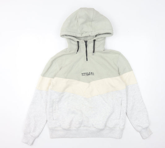 SoulCal Women's Multicoloured Pullover Hoodie Size 8