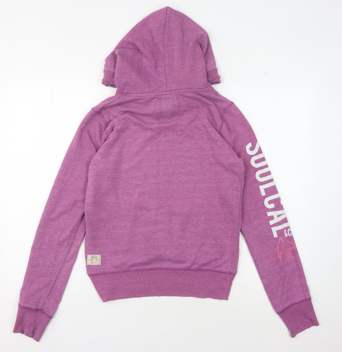 SoulCal & Co Women's Purple Hoodie Size 10 Regular Fit