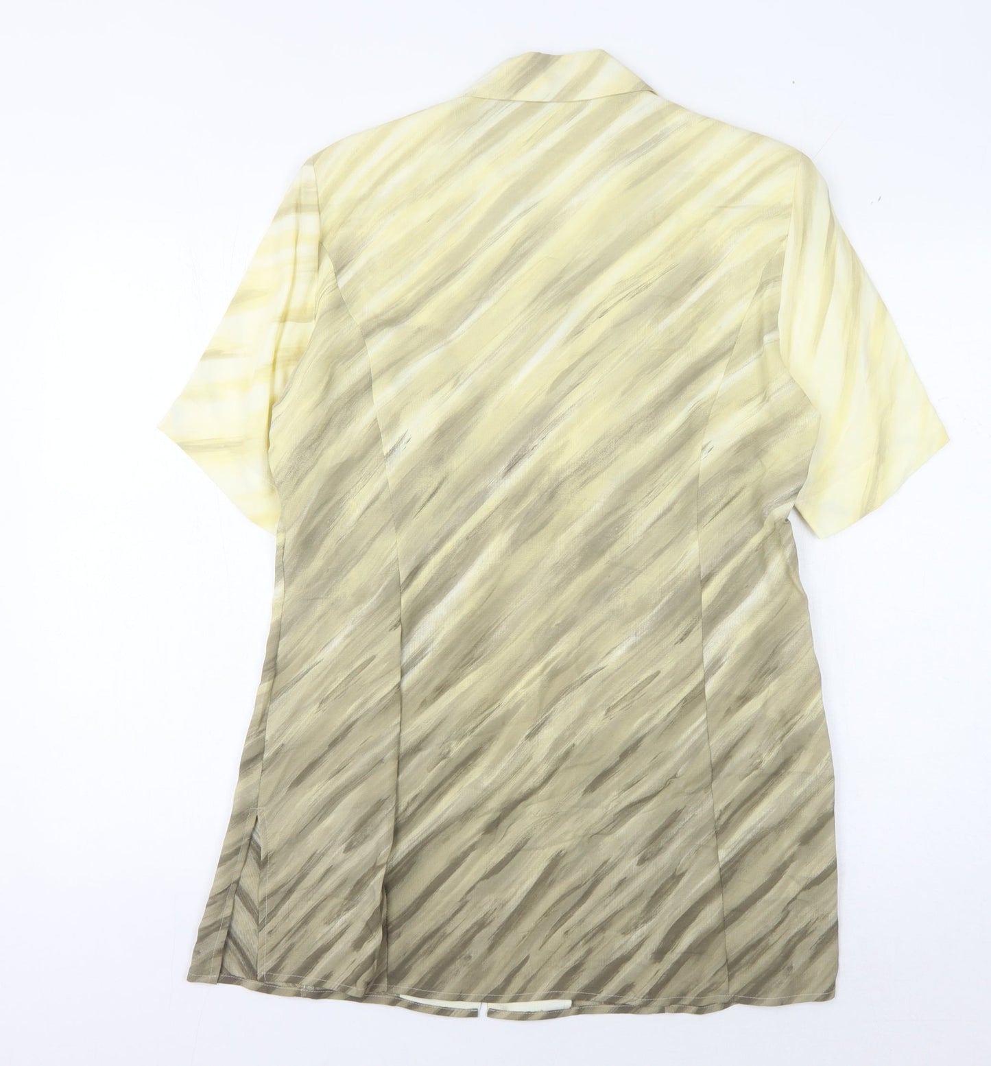 Bianca Women's Multicoloured Collared Blouse, Size 10