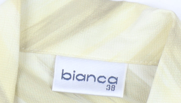 Bianca Women's Multicoloured Collared Blouse, Size 10