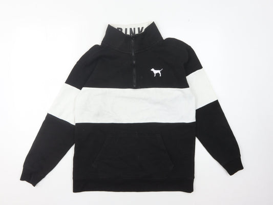 Victoria's Secret PINK Women's Black XS Pullover Sweatshirt