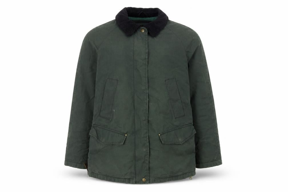 Zara Basic Men's Green Military Coat in Size S