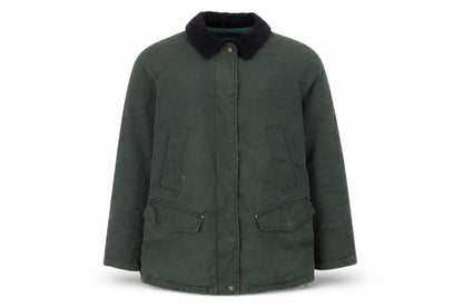 Zara Basic Men's Green Military Coat in Size S