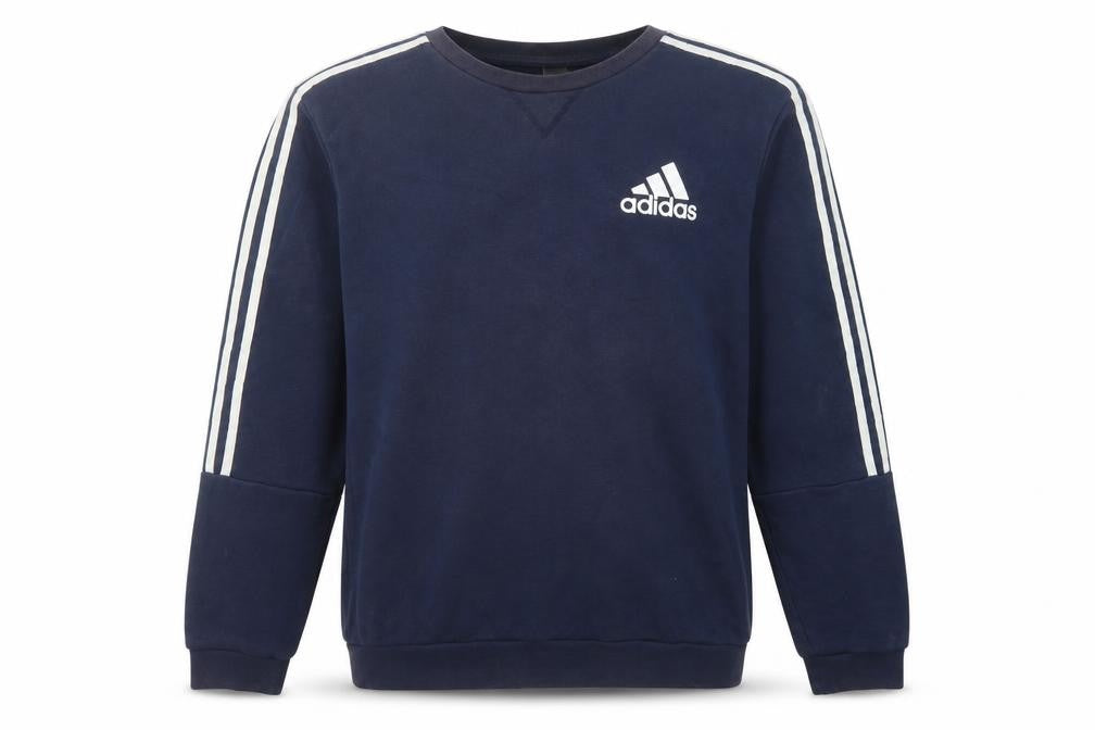 Adidas Men's Blue M Pullover Sweatshirt Logo Sports