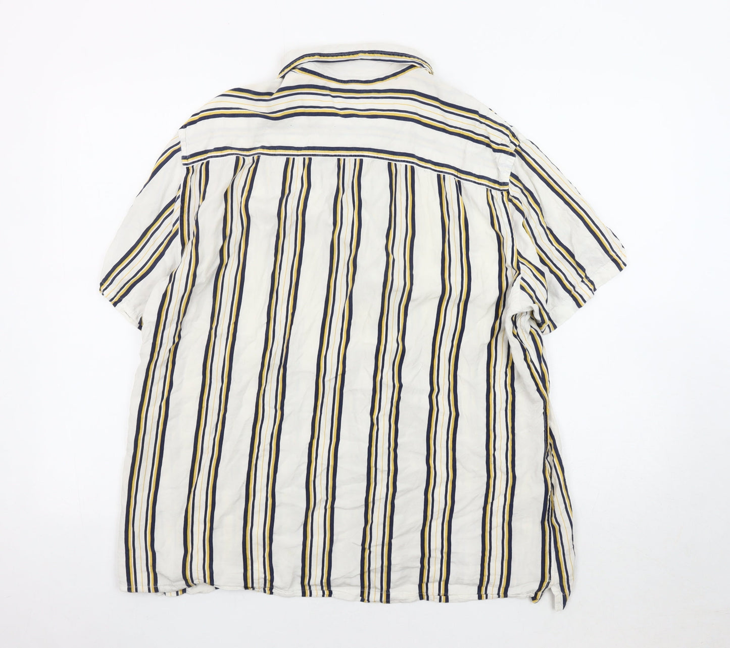 MNG Unisex Multicoloured Striped Button-Up Shirt
