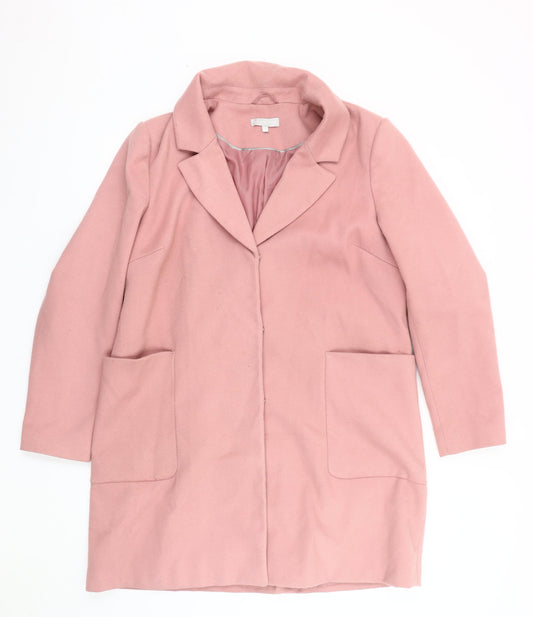 RedHerring Women's Pink Overcoat Size 16