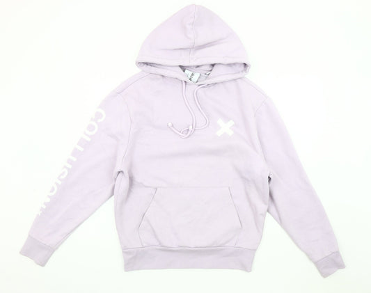 Collusion Women's Purple XS Pullover Hoodie