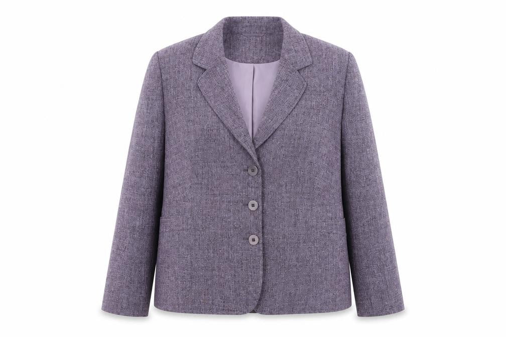 Eastex Women's Purple Blazer - Size 18
