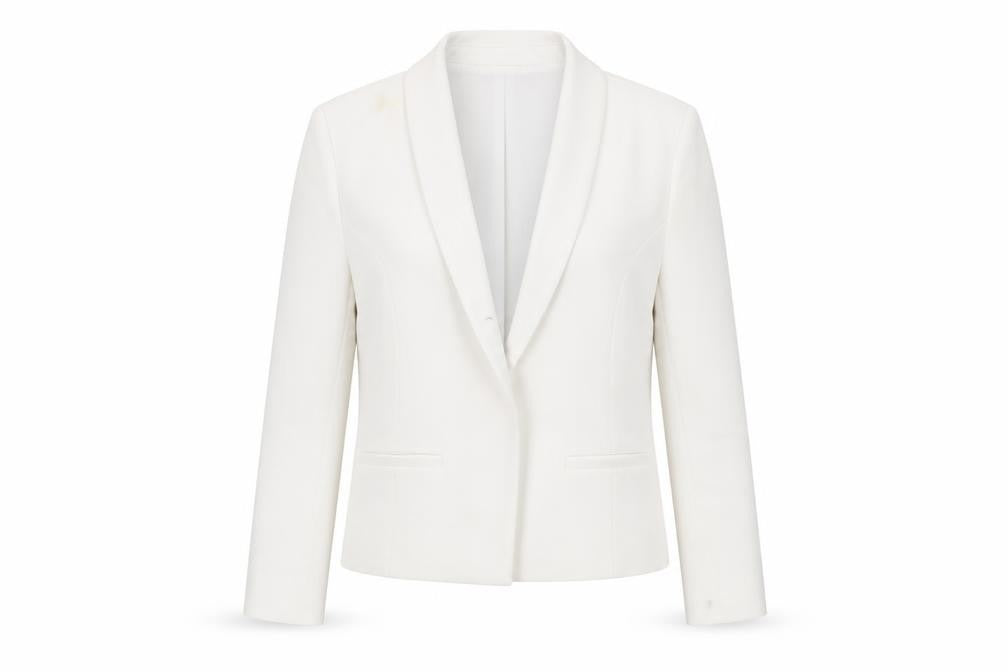 New Look Women's White Blazer Size 10