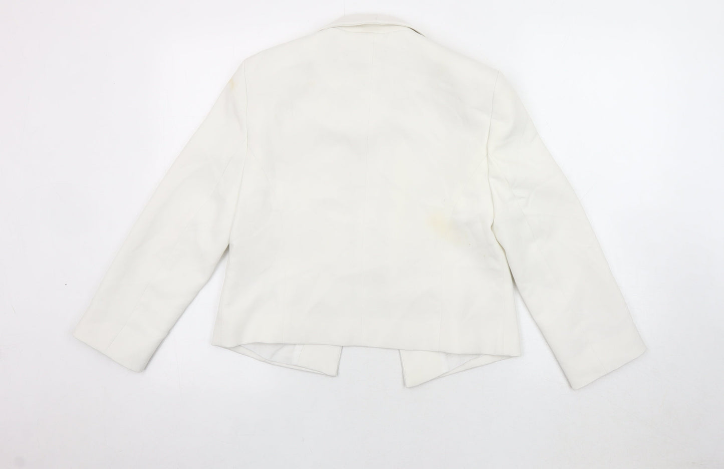 New Look Women's White Blazer Size 10