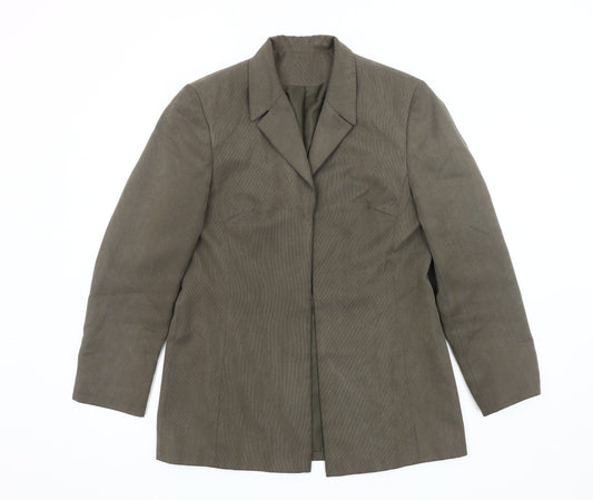 Anne Brooks Women's Brown Blazer, Size 12