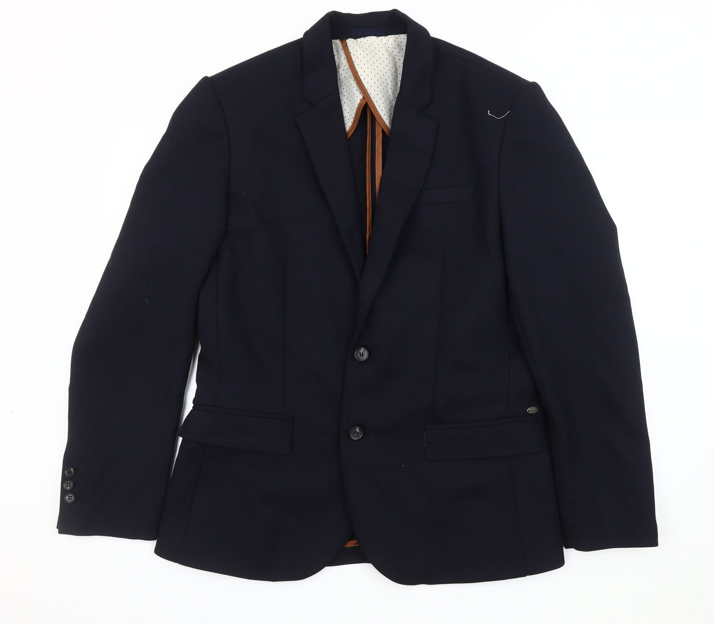 River Island Men's Blue Blazer, 42, Business Formal