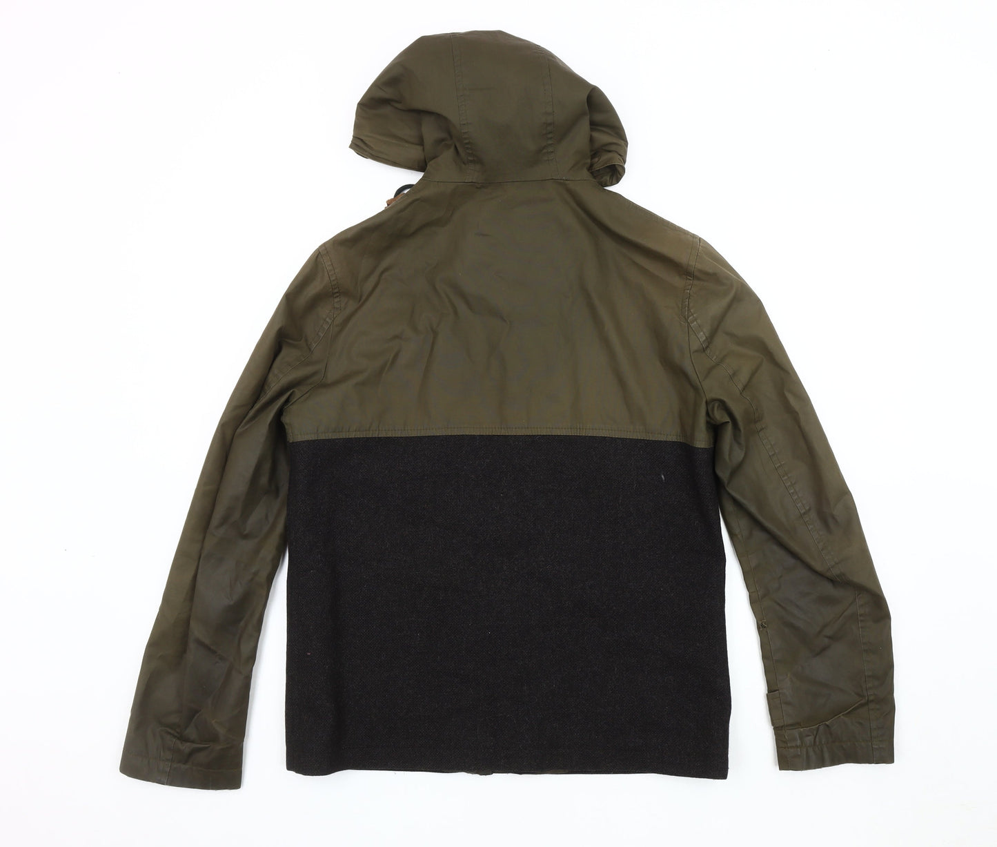 Burton Menswear Green Parka Jacket S Men