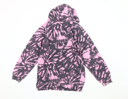 Back view of Disney boys’' multicoloured mickey mouse hoodie, size 14-15