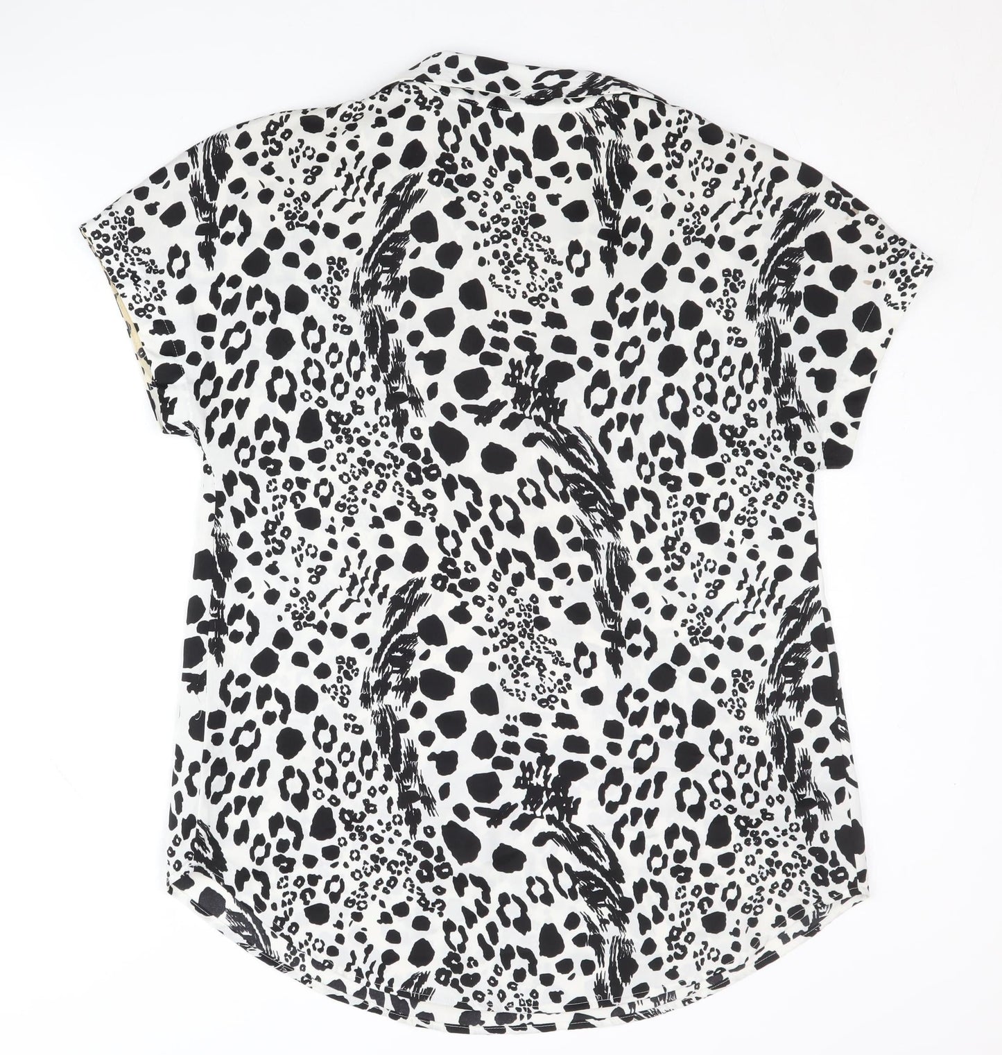 Marks and Spencer Women's Animal Print Blouse - Size 6