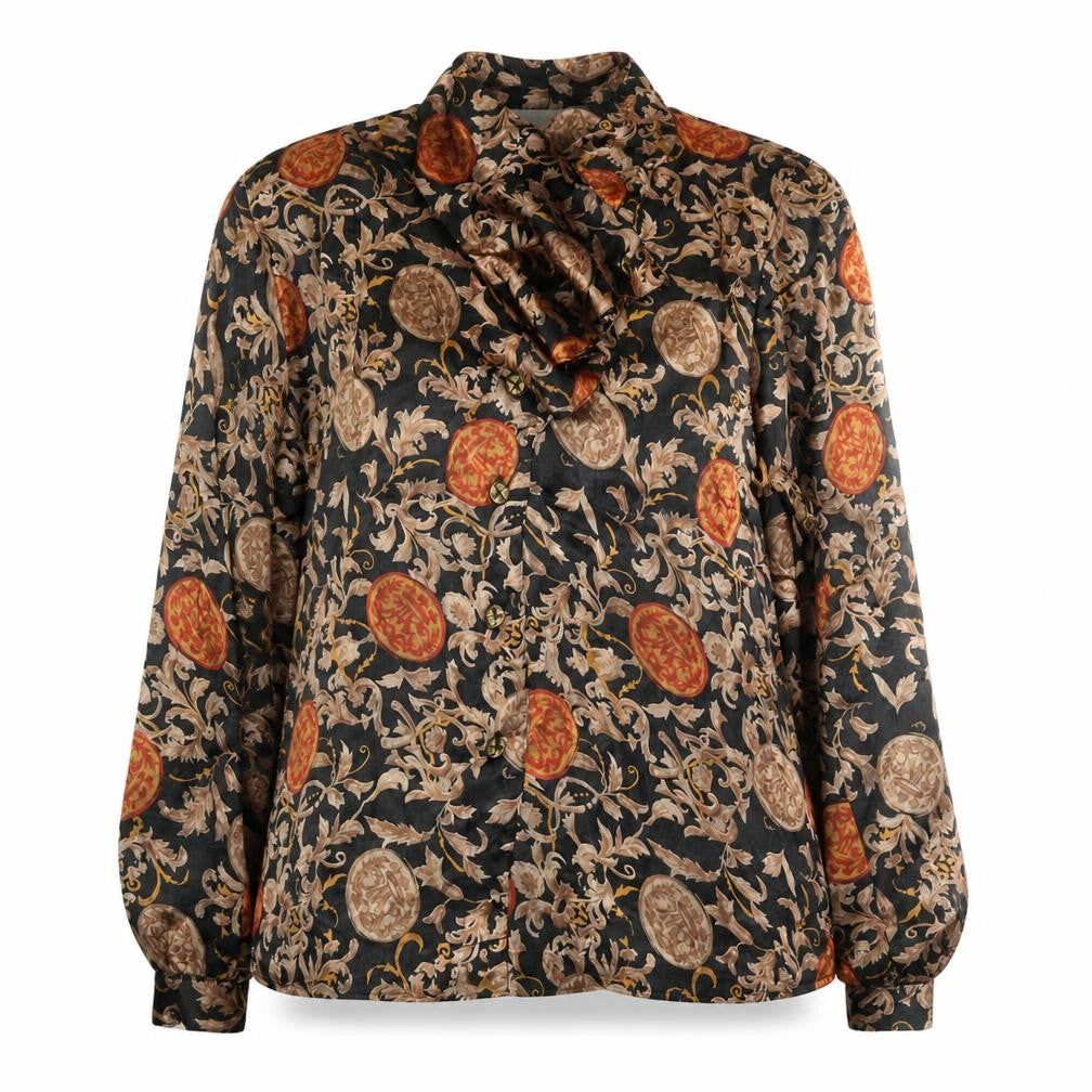Michelle Stuart Women's Floral Blouse, Multicoloured, Size 12