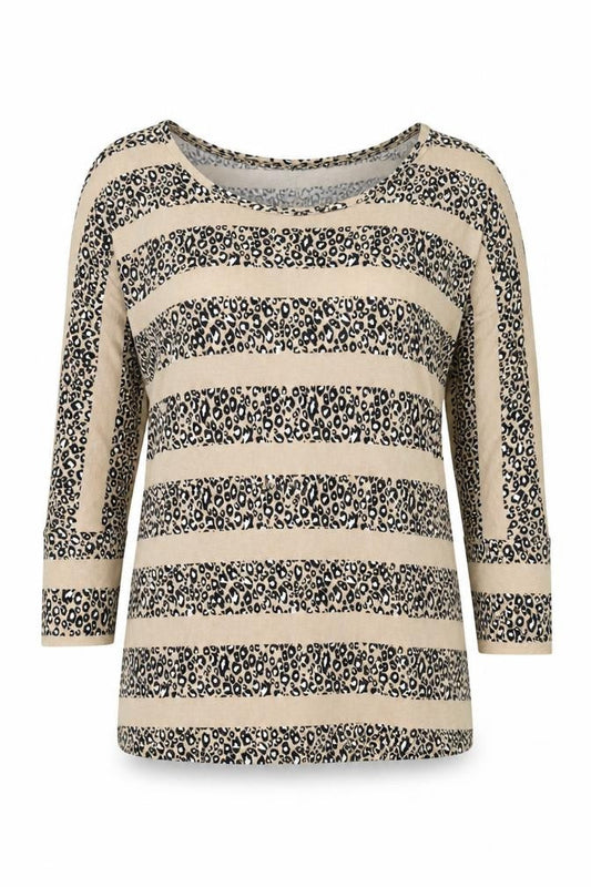 Therapy Women's Multicoloured Animal Print Top