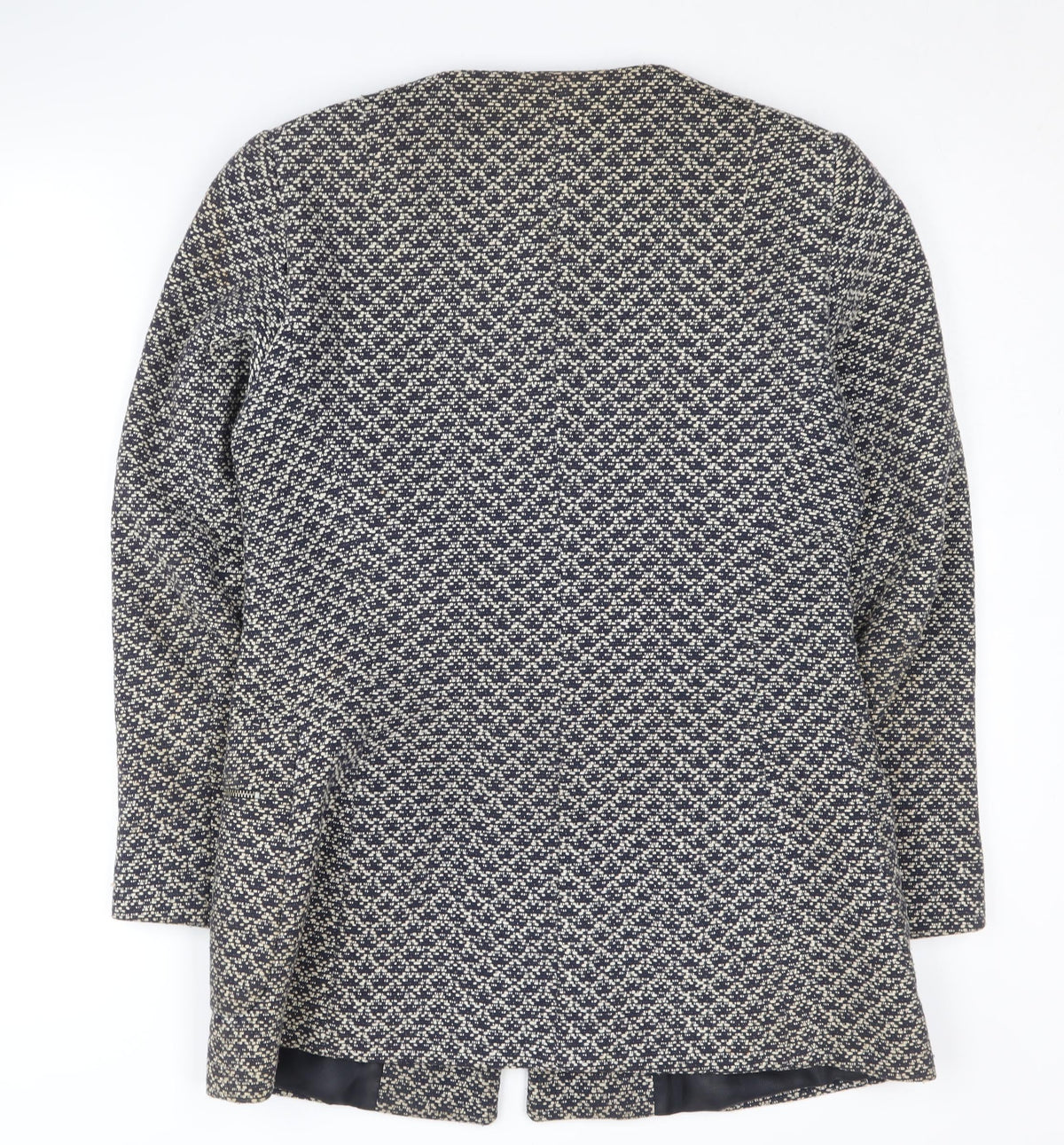 Zara Women's Geometric Patterned Coat, Size L