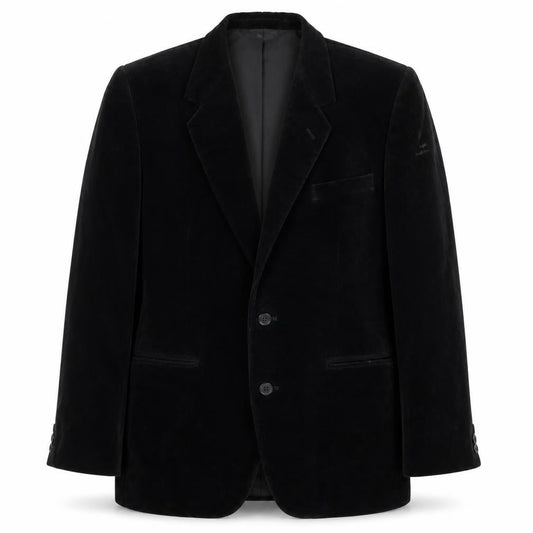 Burton Men's Black Cotton Blazer Size 40R Regular