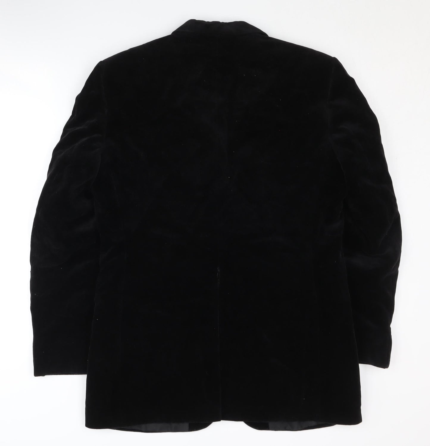 Burton Men's Black Cotton Blazer Size 40R Regular