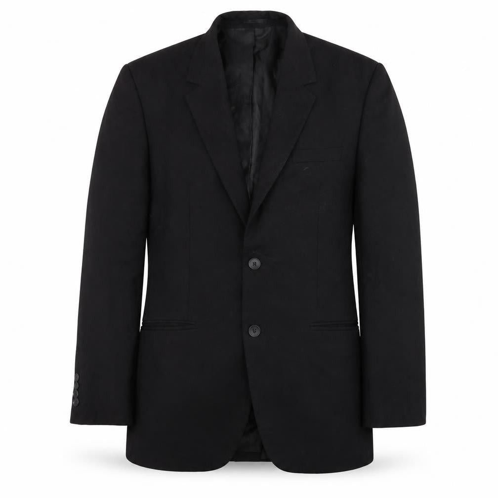 boohooMAN Men's Black Blazer 40 - Formal Single-Breasted