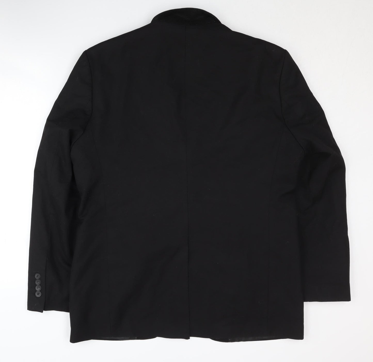 boohooMAN Men's Black Blazer 40 - Formal Single-Breasted