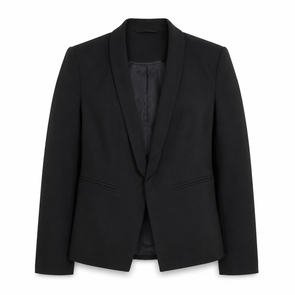 Miss Selfridge Women's Black Blazer Size 8 Slim Fit