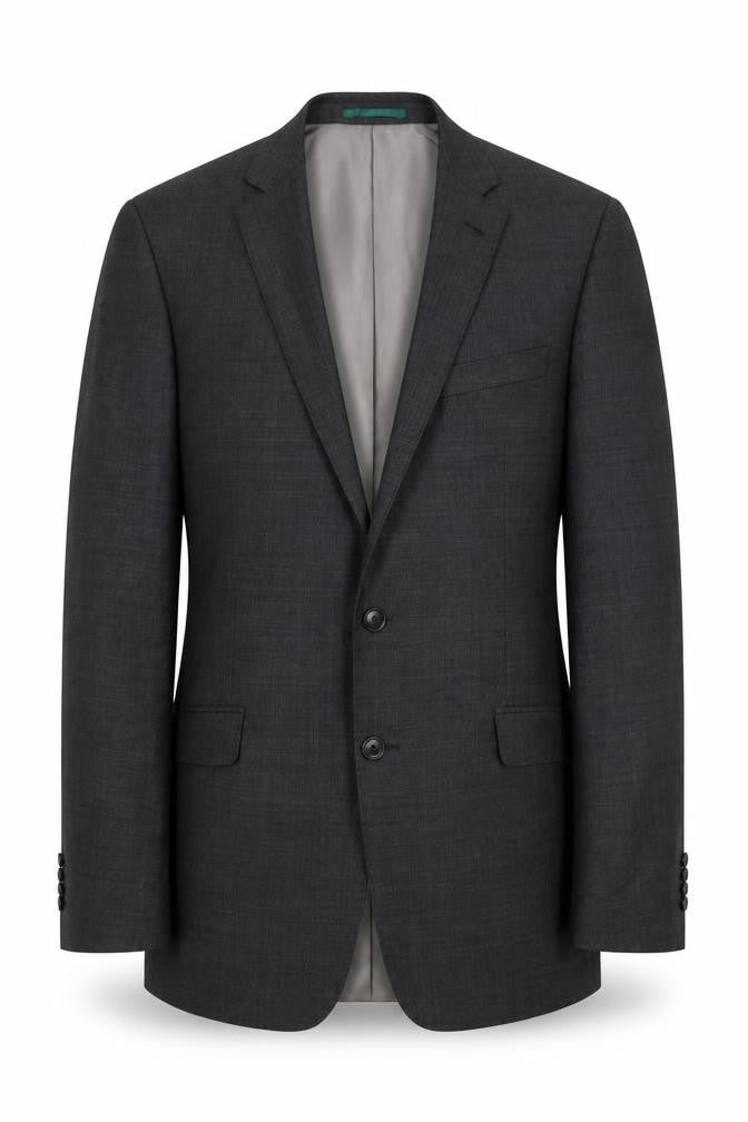 Richard James Men’s Grey 40L Wool Blazer Long