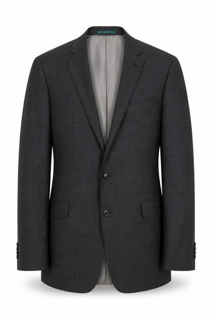 Richard James Men’s Grey 40L Wool Blazer Long