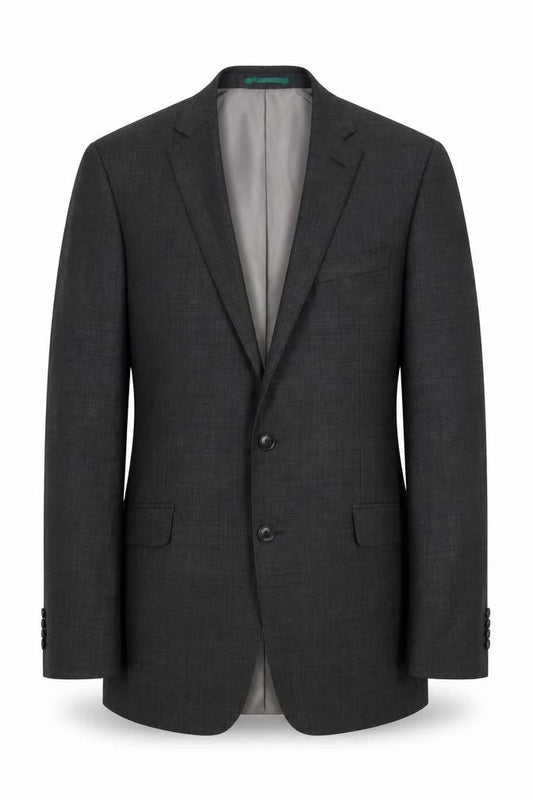Richard James Men’s Grey 40L Wool Blazer Long