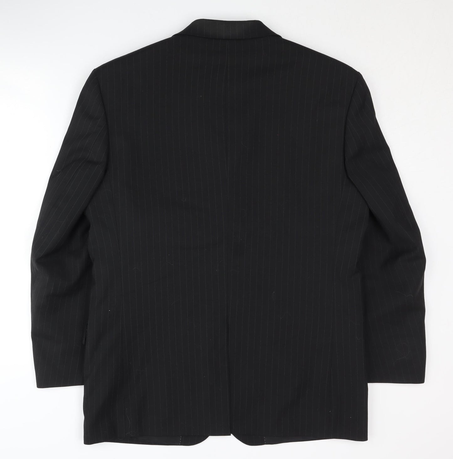 Suithouse Men's Black Striped Suit Jacket, 40 S