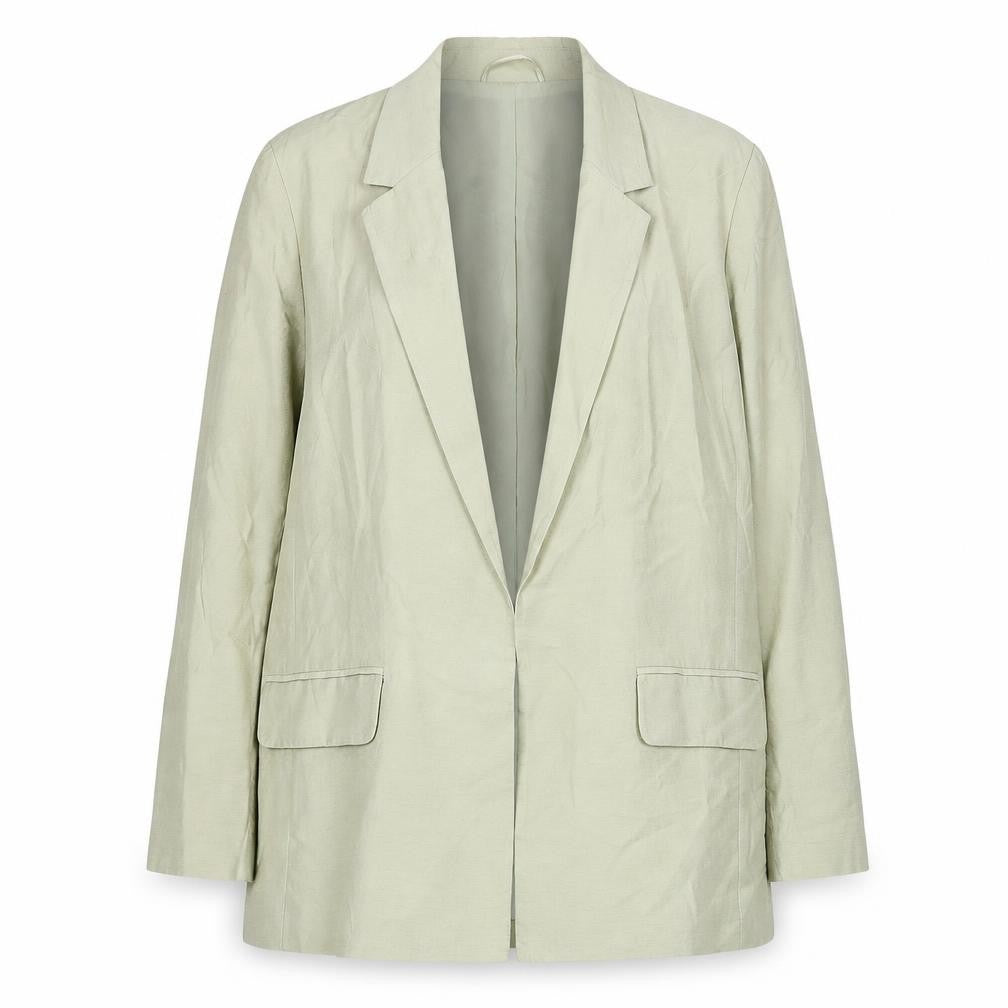 Next Women's Green Blazer, Size 16, Lined, Long Sleeve