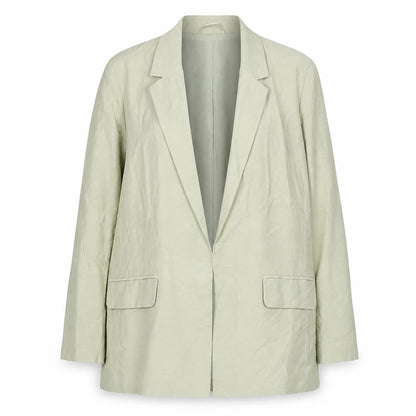Next Women's Green Blazer, Size 16, Lined, Long Sleeve