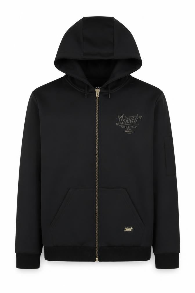 Sonneti Boys Black Full Zip Hoodie 13-15 Years
