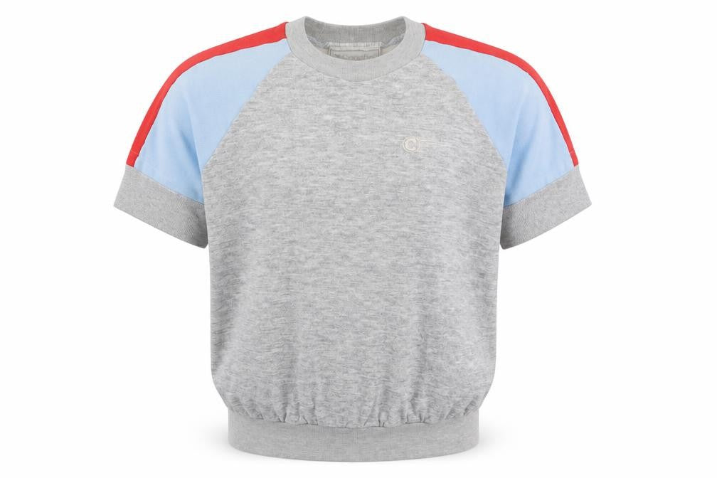 Carrefour Unisex Grey Pullover Sweatshirt L Multicoloured