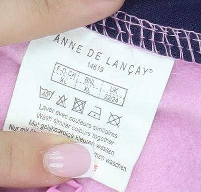 Anne De Lancay Pink Embroidered Women's Jacket Size 22/24