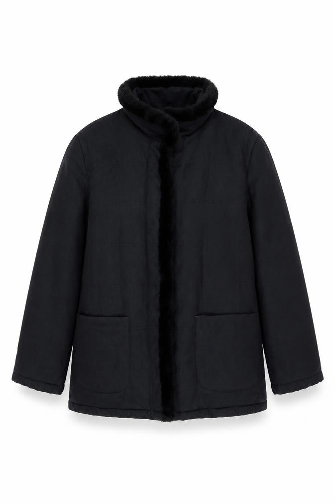 Bonmarché Women's Black Coat Size M Classic Style