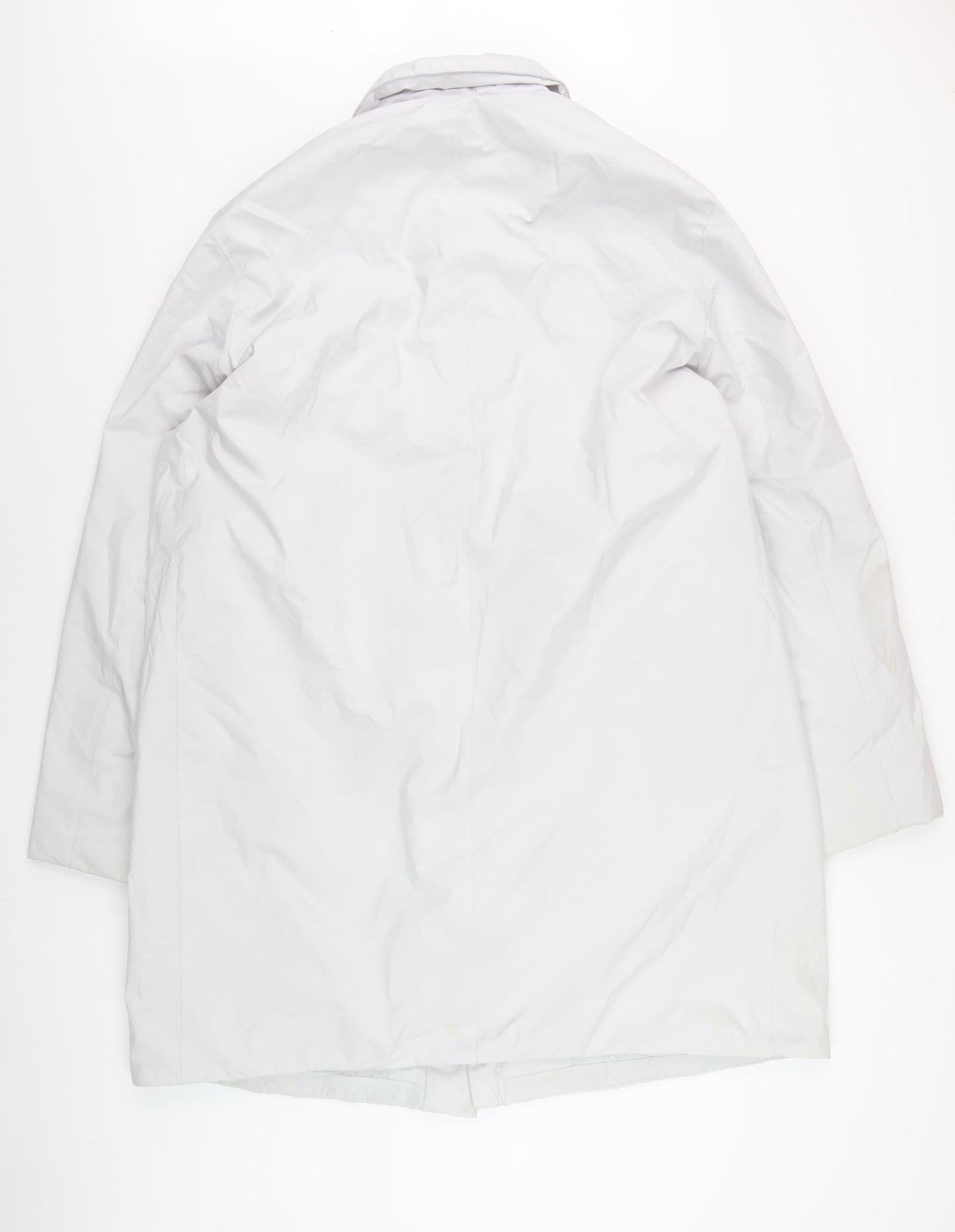 H&M Women's White XL Long Coat