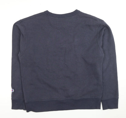 Champion Men's Blue Medium Pullover Sweatshirt