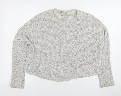 Mango Women's Grey Pullover Jumper, Size M