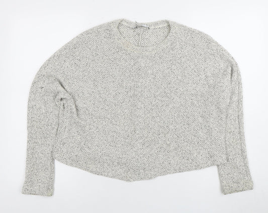 Mango Women's Grey Pullover Jumper, Size M